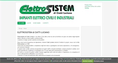 Desktop Screenshot of elettrosistem.com